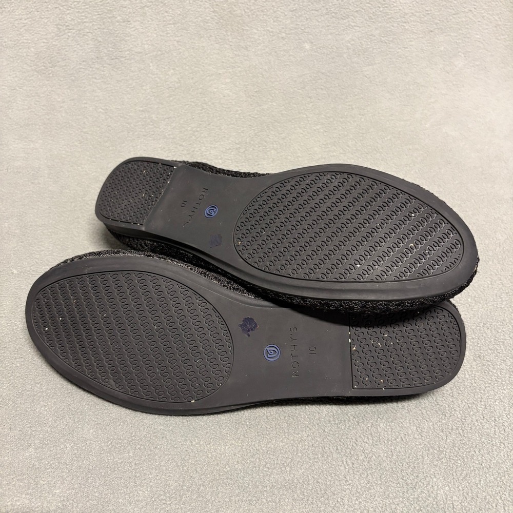 Rothy's The Flat in Black Size 10 Slip-On - Picture 7 of 13